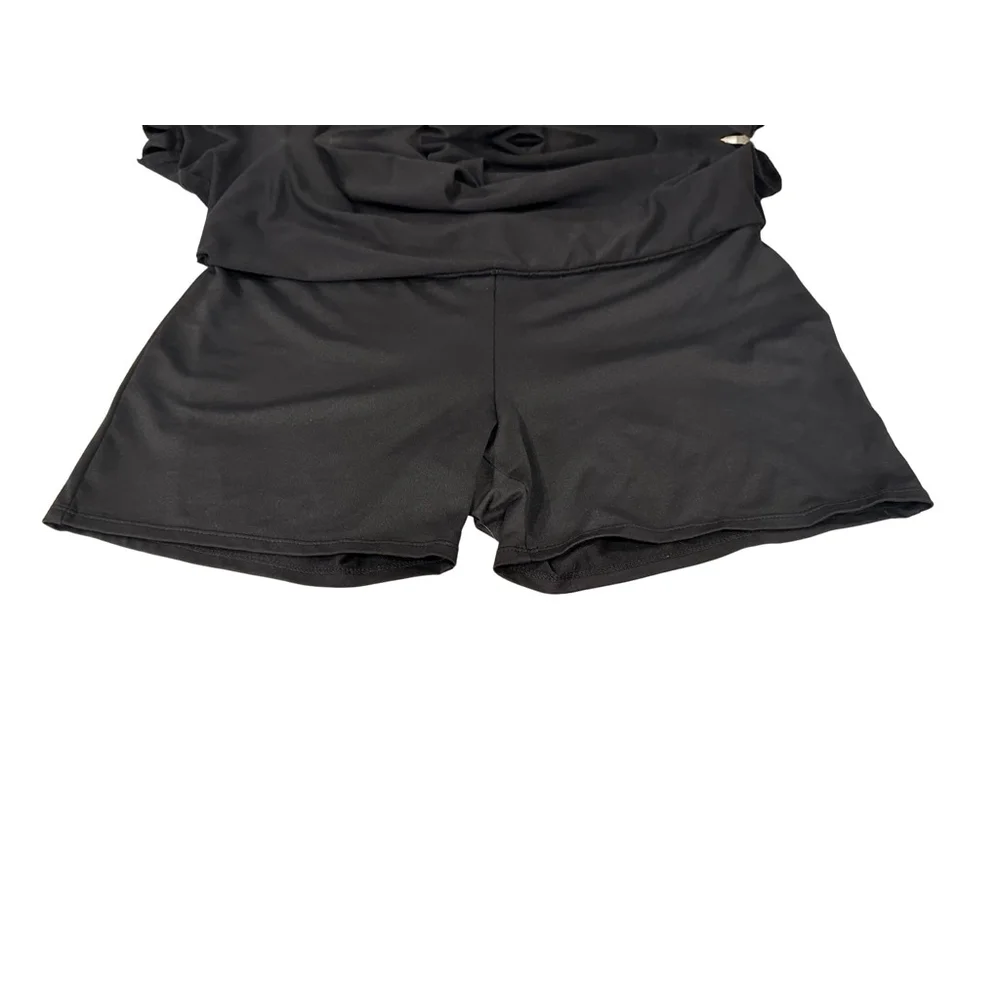 Tranquility Size Medium Black Skort
